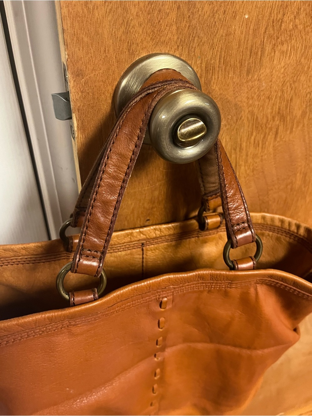 Lucky Brand Fold Over Bag - Picture 6 of 9